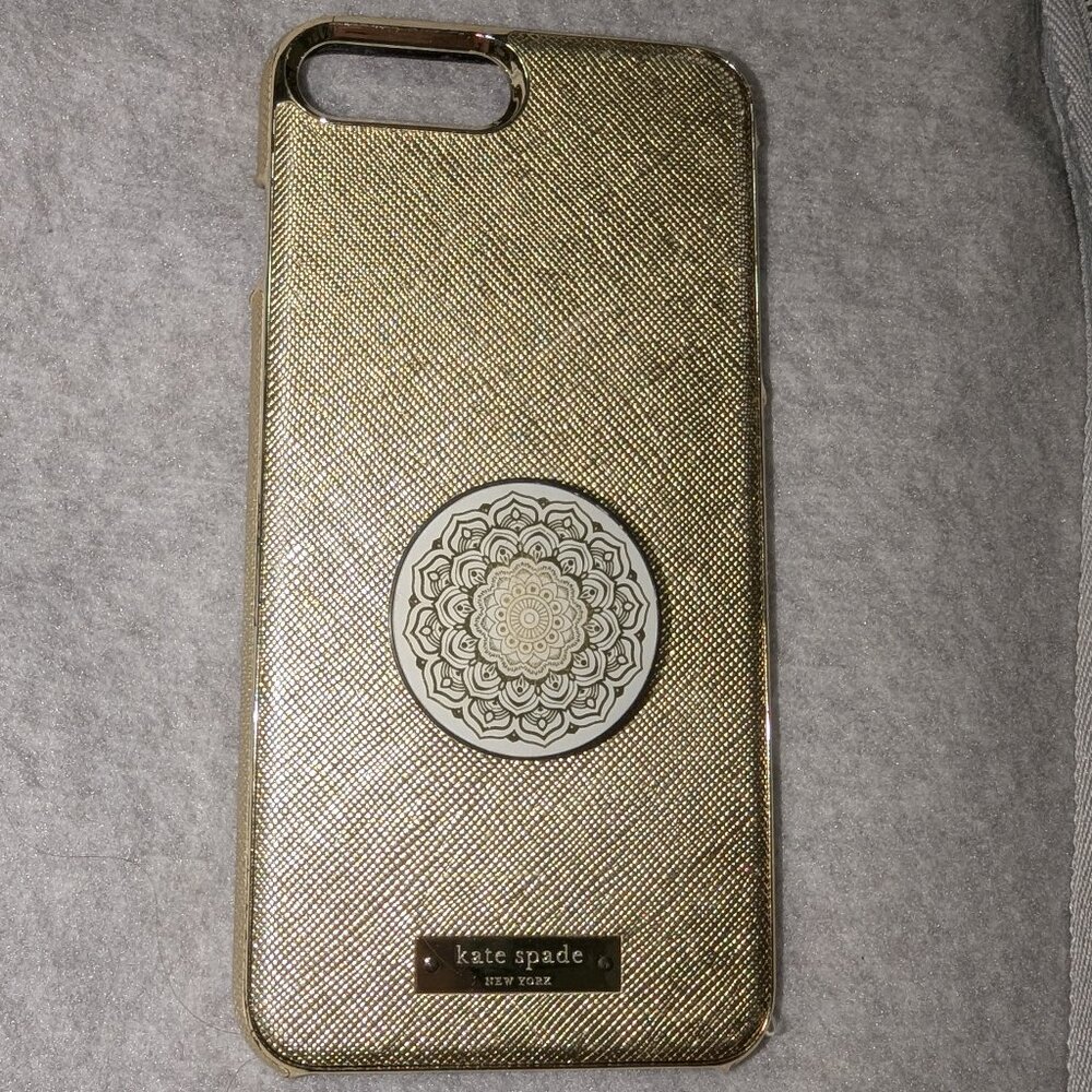 Kate Spade Case For iPhone 6s/6/7/8 Plus Saffiano Rose Gold (5)